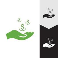 Save money vector icon background