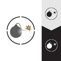 Boom Icon vector background