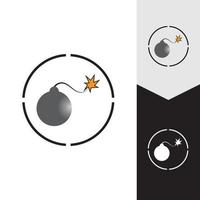 Boom Icon vector background