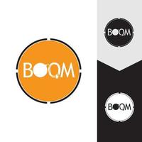 Boom Icon vector background