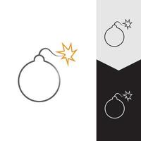 Boom Icon vector background