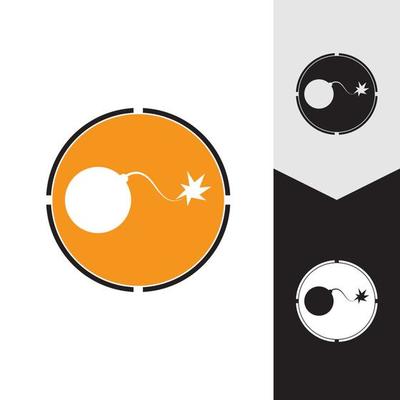 Boom Icon vector background