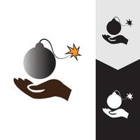 Boom Icon vector background