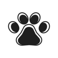 Paw Logo design vector illustration design template