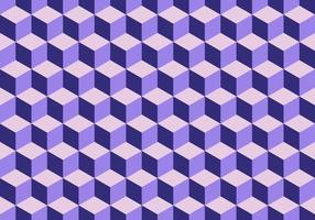 Seamless Cube Pattern. Abstract Geometric Vector Background