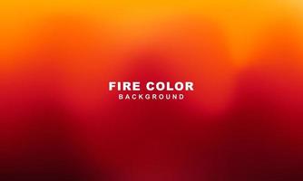 Fire color minimalist abstract background. Blurred color background vector