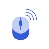 wireless mouse icon vector