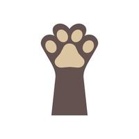 Paw Logo design vector illustration design template