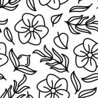 Floral Pattern Seamless Vector