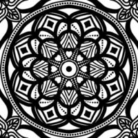 Mandala pattern seamless background vector