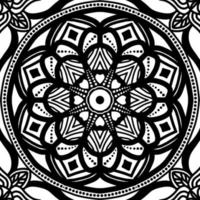 Mandala pattern seamless background vector