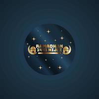 gold abstract background banner with circle gold color creative digital light modern vector