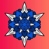 mandala vector illustration. Vector hand drawn circular decorative element. for background object, flyer object, element object