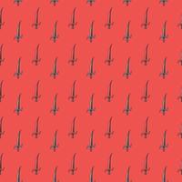 sword seamless pattern vector background flat design style