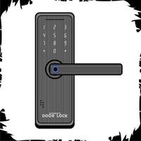 Vector Automatic Door Lock grey