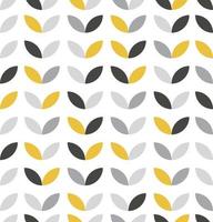Abstract geometric  seamless retro pattern vector