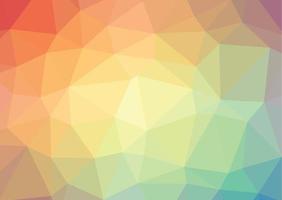 Polygon colorful background Abstract vector