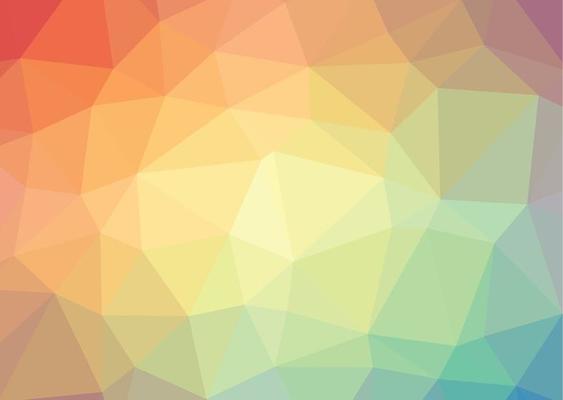 Polygon colorful background Abstract