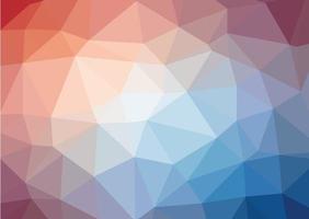 Polygon Multicolor background Abstract vector