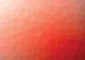 Abstract Polygon red background vector