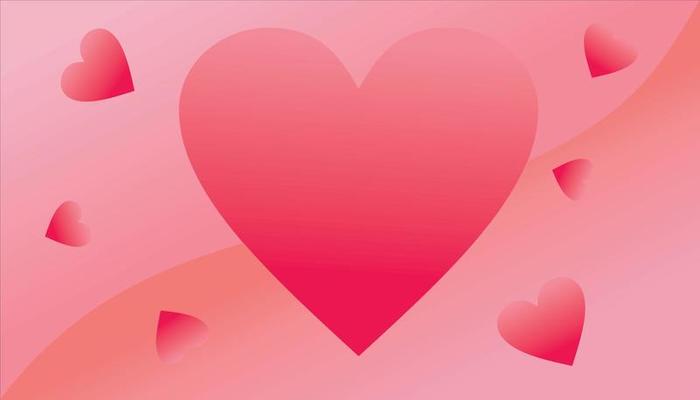 heart background for love's day