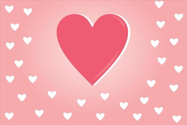 heart background for love's day