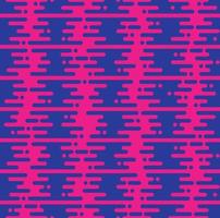 Abstract seamless pattern with flat geometric lines. Vector illustration in liquid style