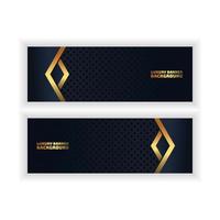 luxury background light with abstract color modern technology banner gold vector
