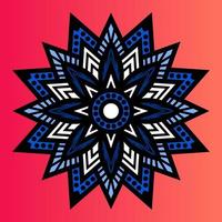 mandala vector illustration. Vector hand drawn circular decorative element. for background object, flyer object, element object