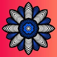 mandala vector illustration. Vector hand drawn circular decorative element. for background object, flyer object, element object