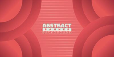 abstract banner background with red color, good for banner, flyer etc. vector illustration