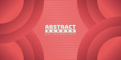 abstract banner background with red color, good for banner, flyer etc. vector illustration