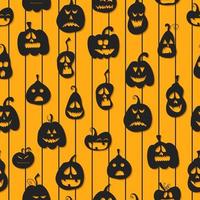 Seamless Pattern. Halloween - October 31. Hand-drawn doodle illustration. Trick or treat. Happy Halloween 2022. vector