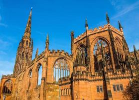 HDR Coventry Cathedral ruins photo