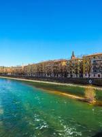 HDR River Adige in Verona photo
