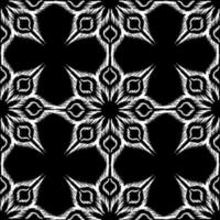 Seamless round leaves pattern, Vector graphic repeat design for fashion clothes, wallpaper, decoration background.