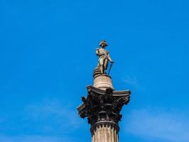 HDR Nelson Column in London photo