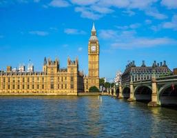 HDR Houses of Parliament in London photo