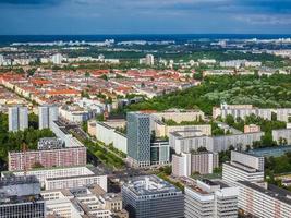 hdr vista aérea de berlín foto