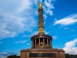 estatua del ángel hdr en berlín foto