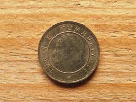 25 kurus coin, Turkey photo