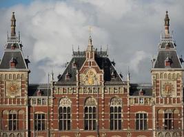 the dutch city Amsterdam photo