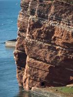 helgoland island in the north sea photo