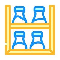 spice shelf color icon vector illustration