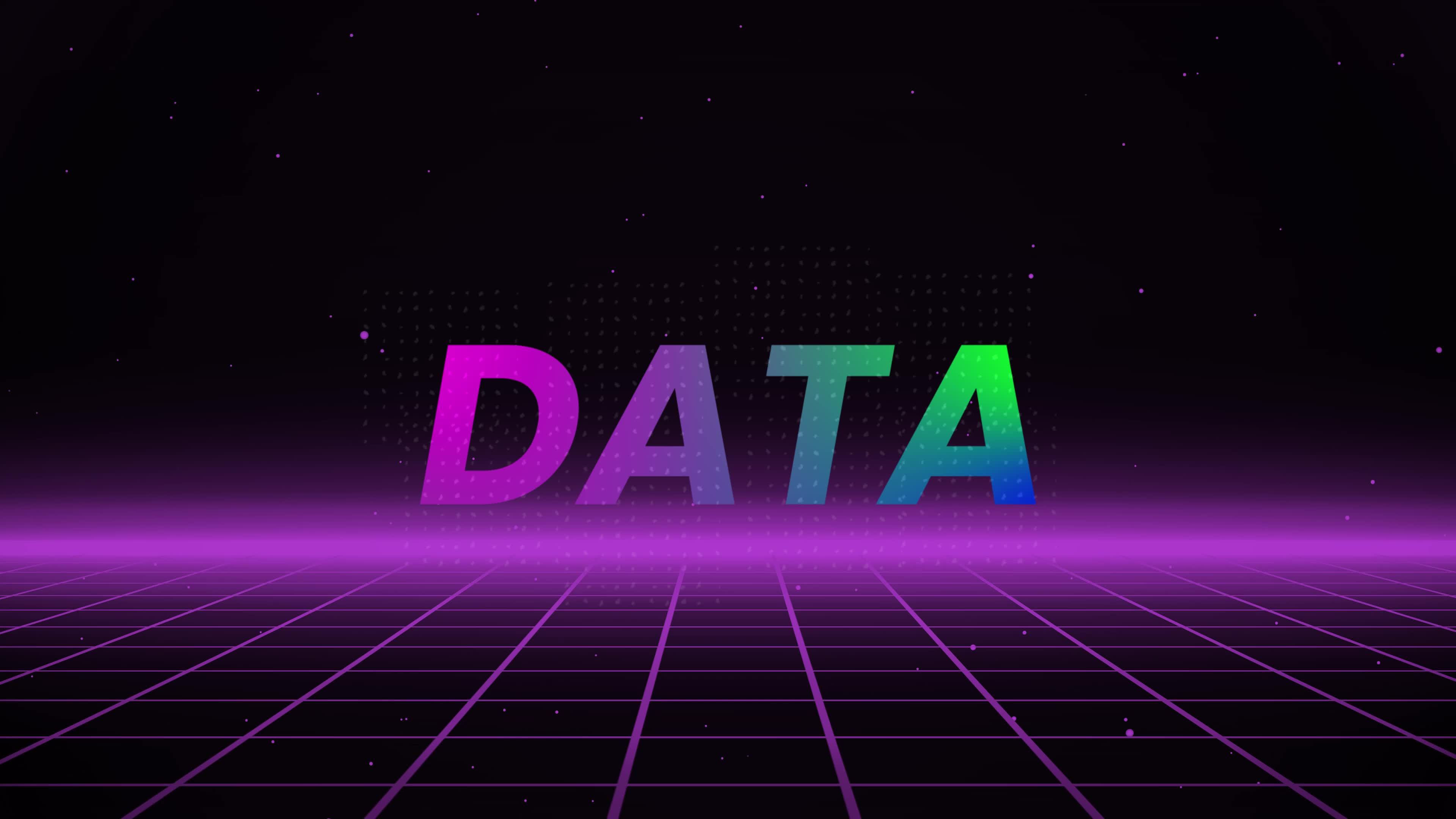Data Text Animation Background V1.1 8103682 Stock Video at Vecteezy