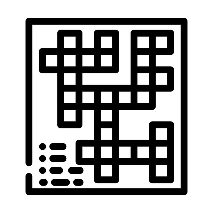 Crossword Icon Vector Art, Icons, and Graphics for Free Download
