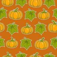 Nature pattern seamless design object fruit and vegetable vector