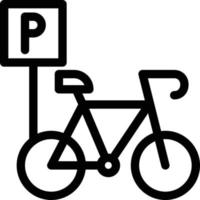 ilustración de vector de bicicleta en un fondo. símbolos de calidad premium. iconos vectoriales para concepto y diseño gráfico.