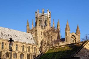 Exterior view of Ely Cathedral in Ely on November 23, 2012 photo