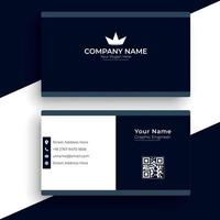 Creative business card template visiting card vector